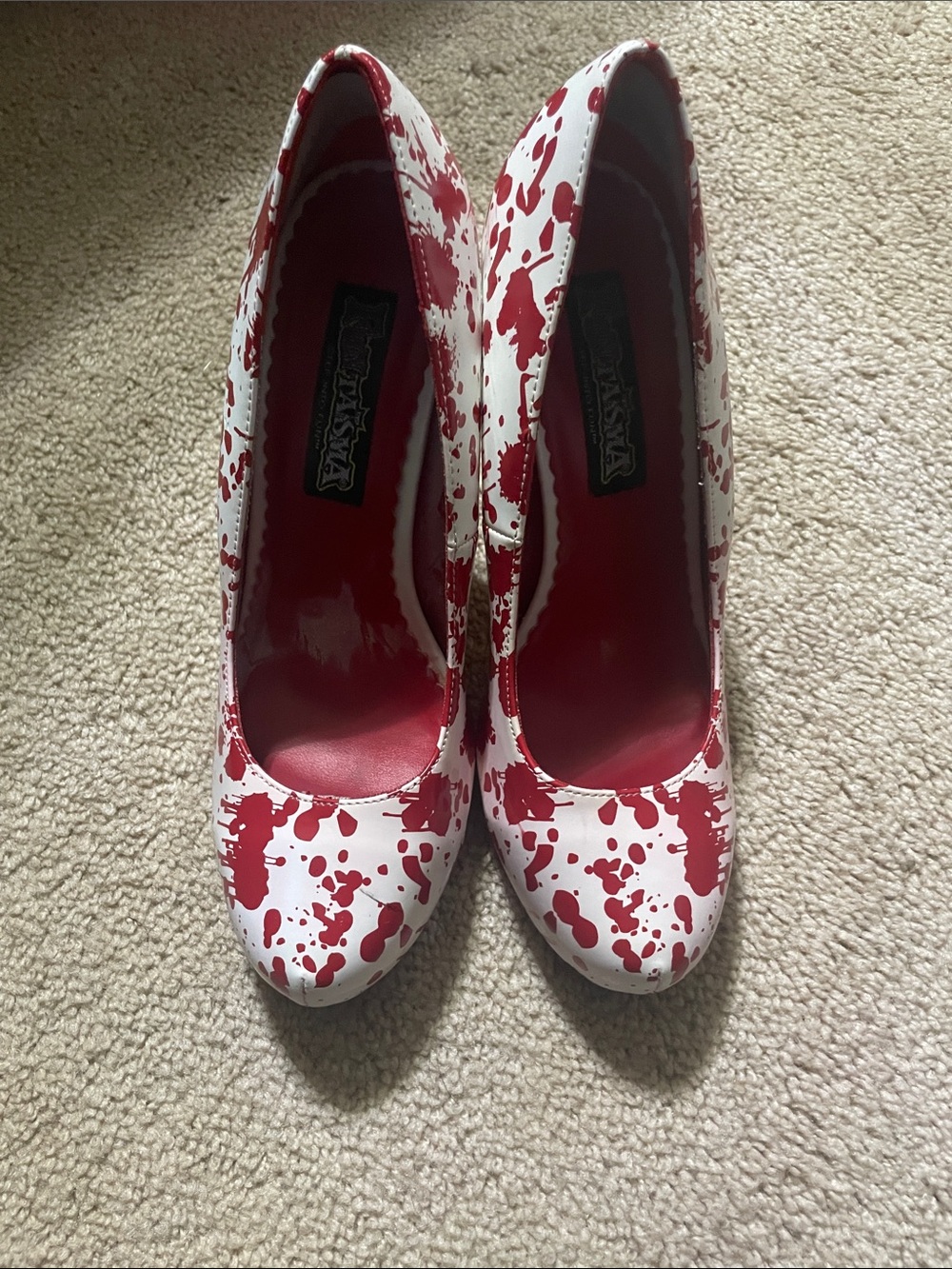 Funtasma Bloody Heels, Size 10